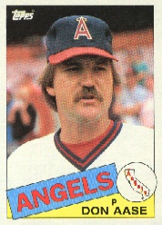 1985 Topps Baseball Cards      086      Don Aase